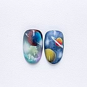 Аэрография на ногтях - работы выпускников Relaks Me