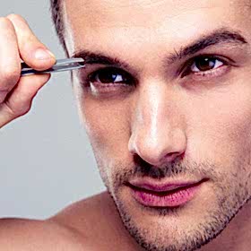 Мужская коррекция бровей