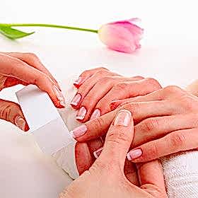 Полировка ногтей