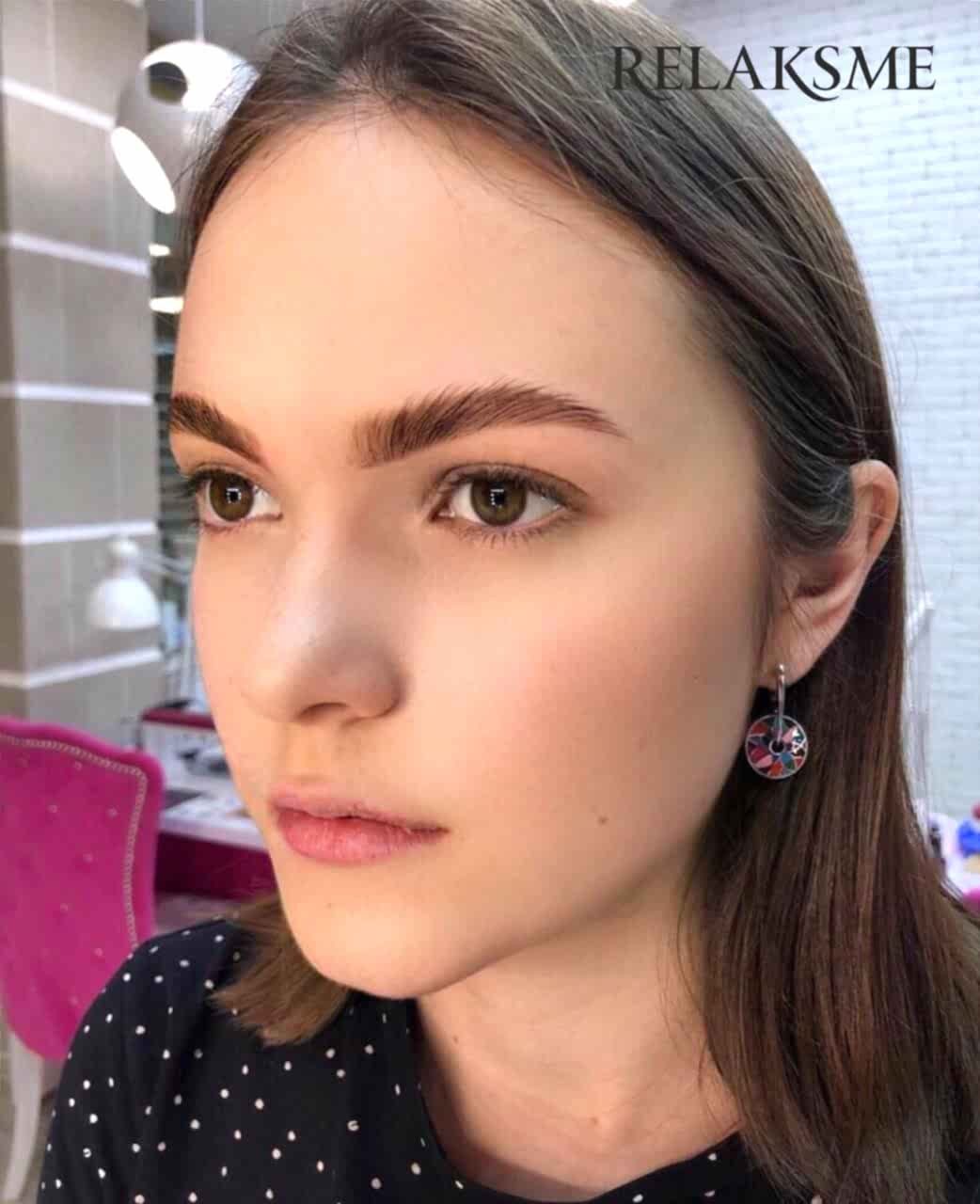 Оформление бровей